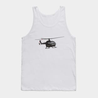 Black German Helicopter Tank Top